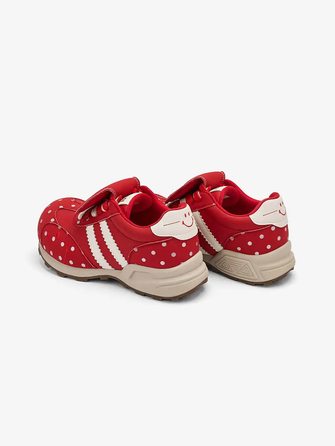 SMILEY | Mushroom Series Polka Dot Casual Shoes