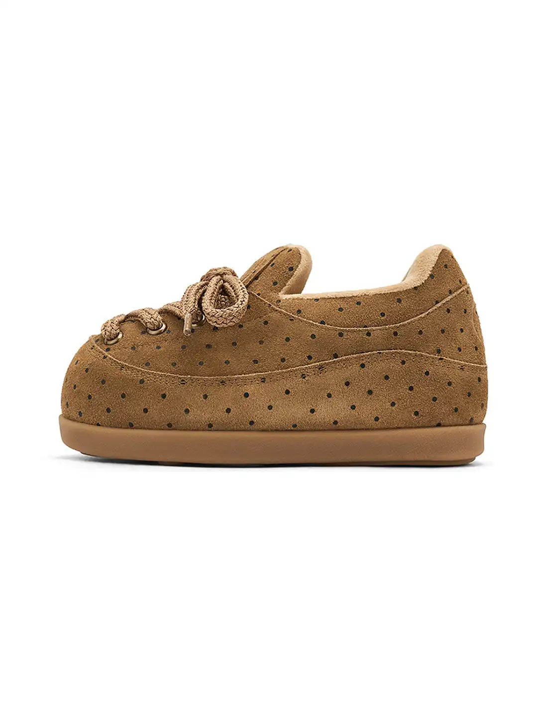 SMILEY | Round-toe Polka Dot Loafers