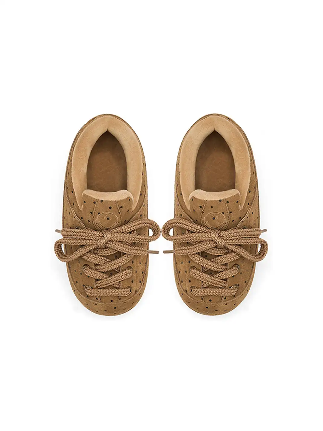 SMILEY | Round-toe Polka Dot Loafers
