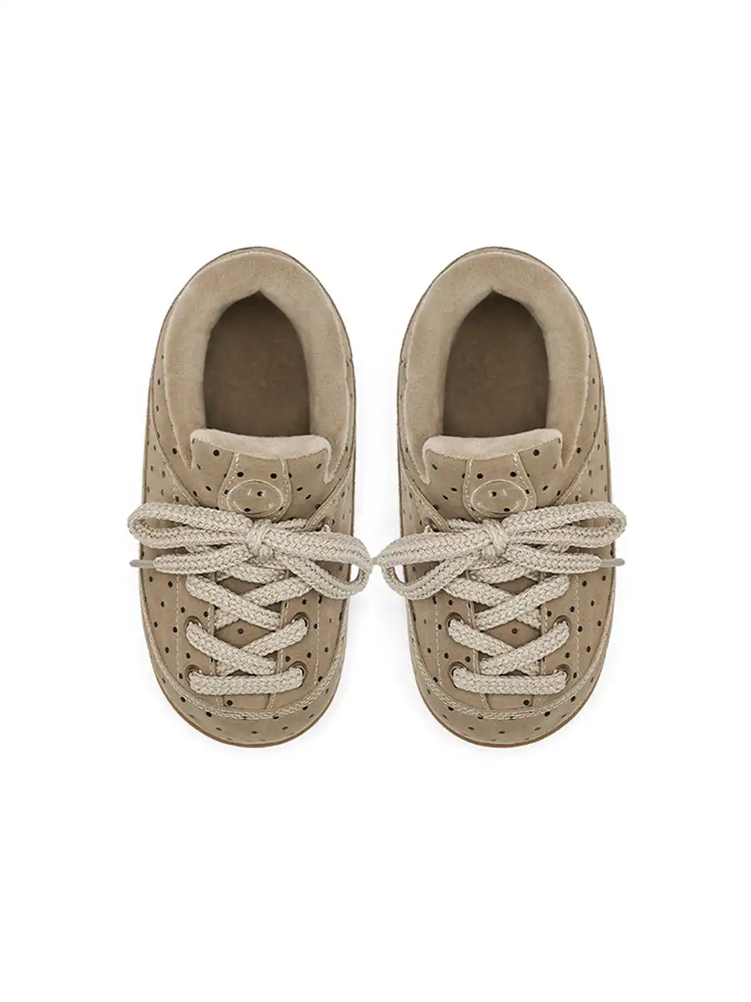 SMILEY | Round-toe Polka Dot Loafers