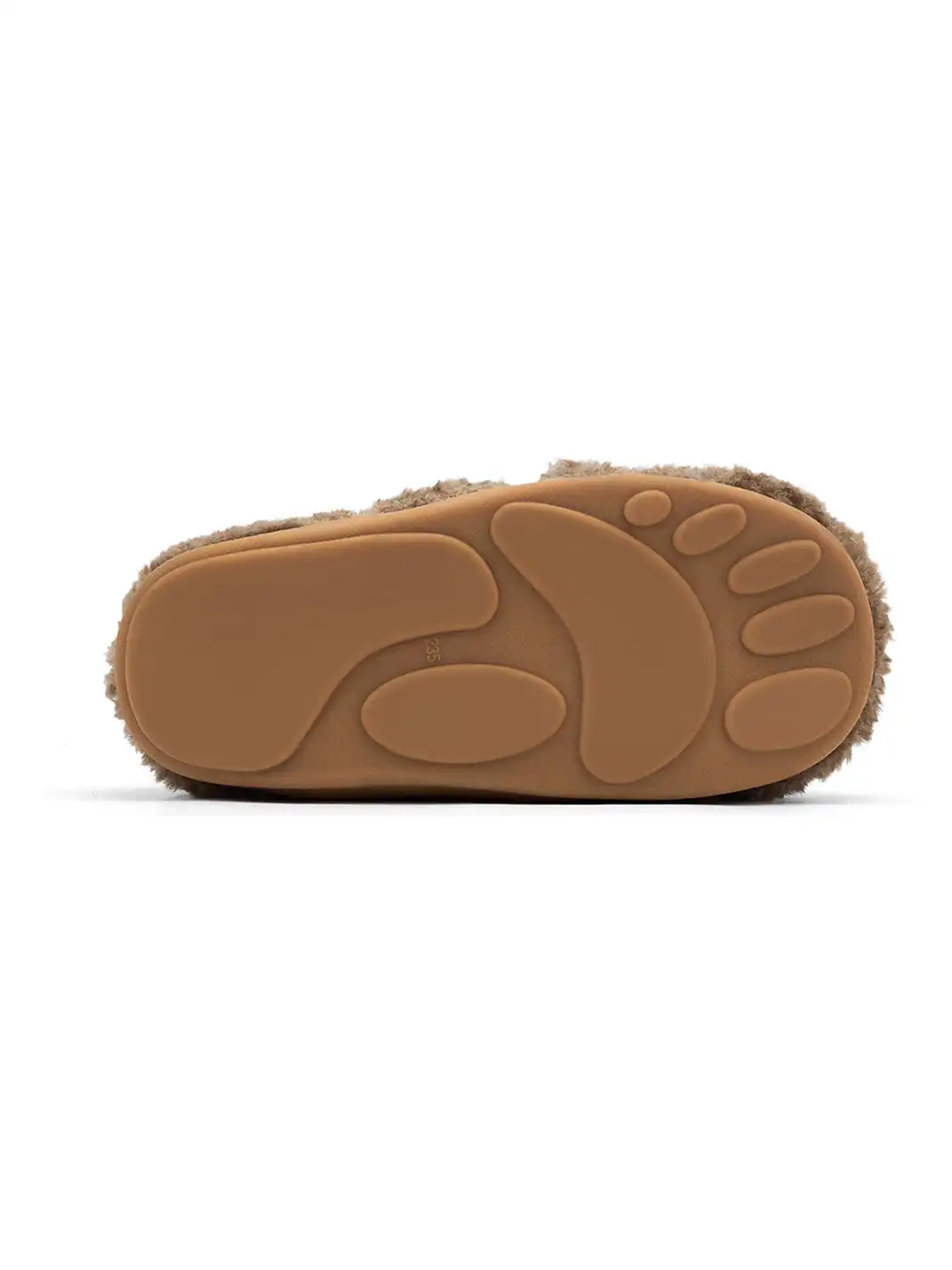 SMILEY | Teddy Bear Series Fleece Caterpillar Bread Shoes