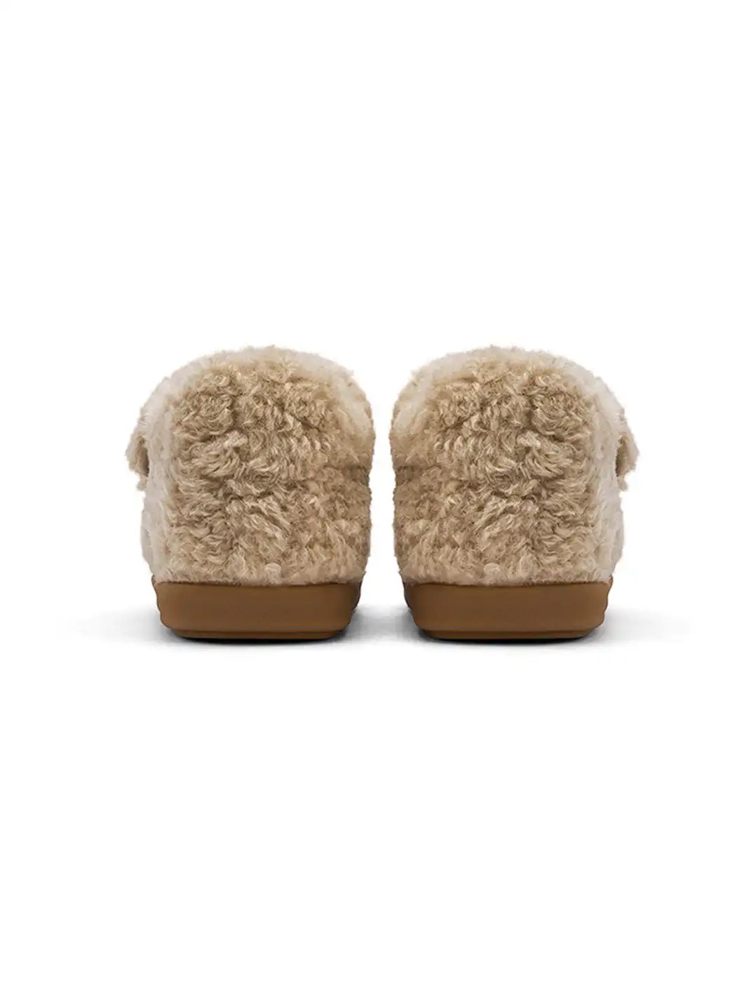 SMILEY | Teddy Bear Series Fleece Caterpillar Bread Shoes
