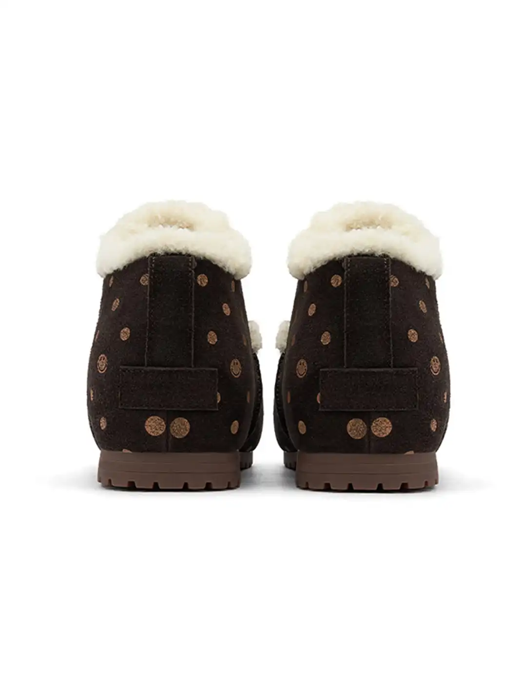 SMILEY | Round-toed Wine Glass-shaped Polka Dot Snow Boots