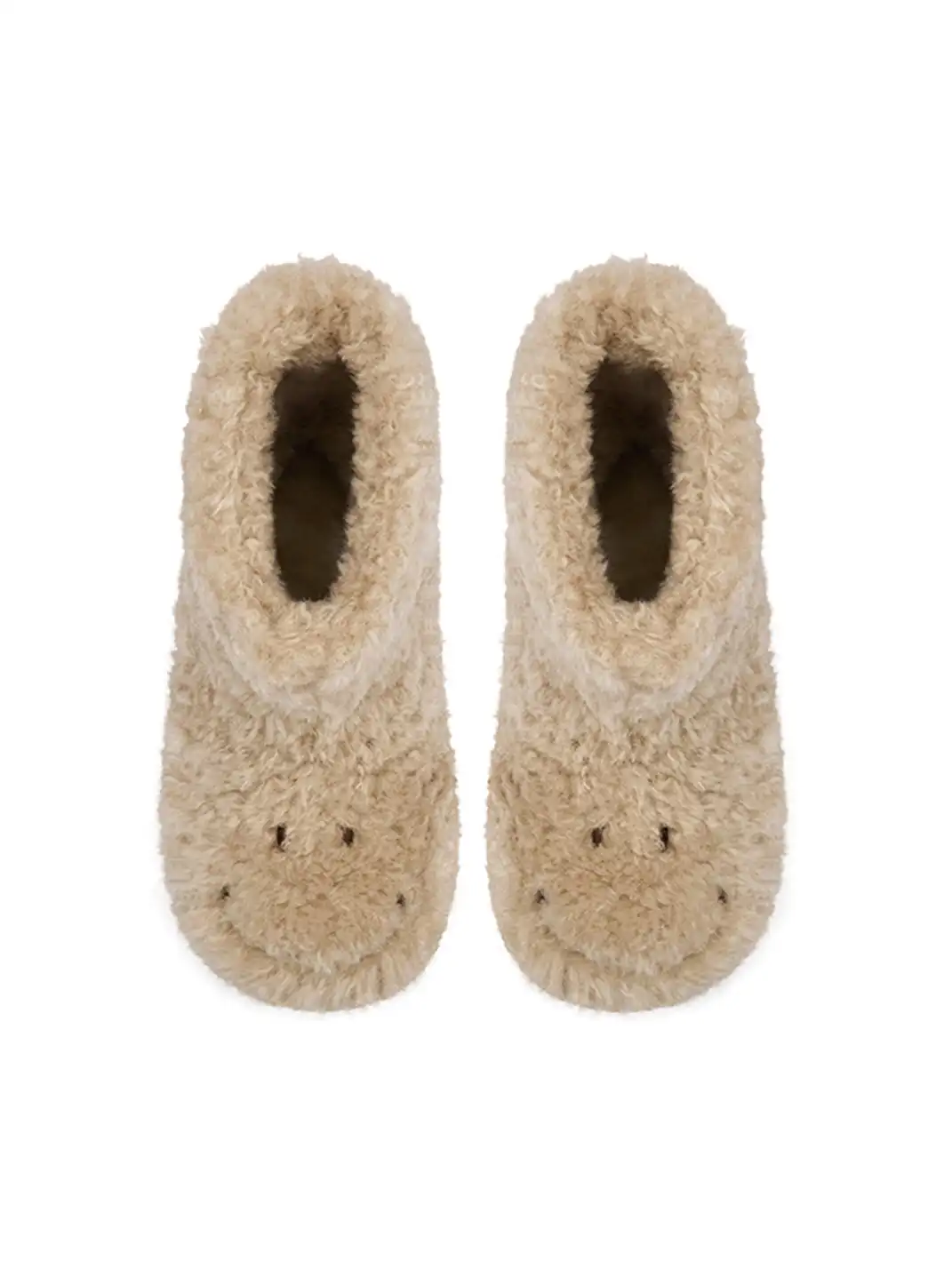 SMILEY | Ugly-cute Platform Teddy Bear Cotton Shoes