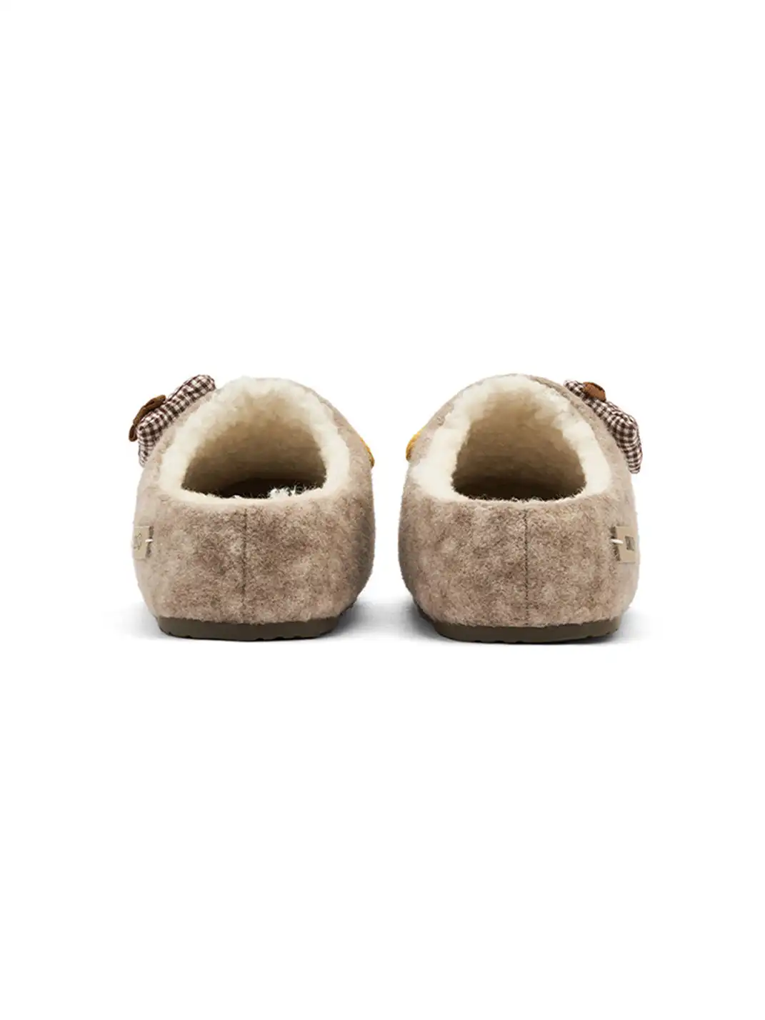 SMILEY | Bow-knot Bear Smiley Face Platform Slippers