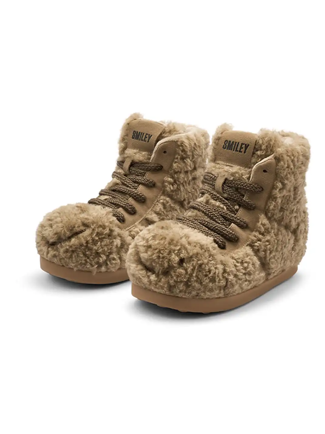 SMILEY | Teddy Series High-top Fleece-Lined Boots