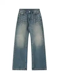 noEmosen | Straight-Leg Jeans With Square Studs