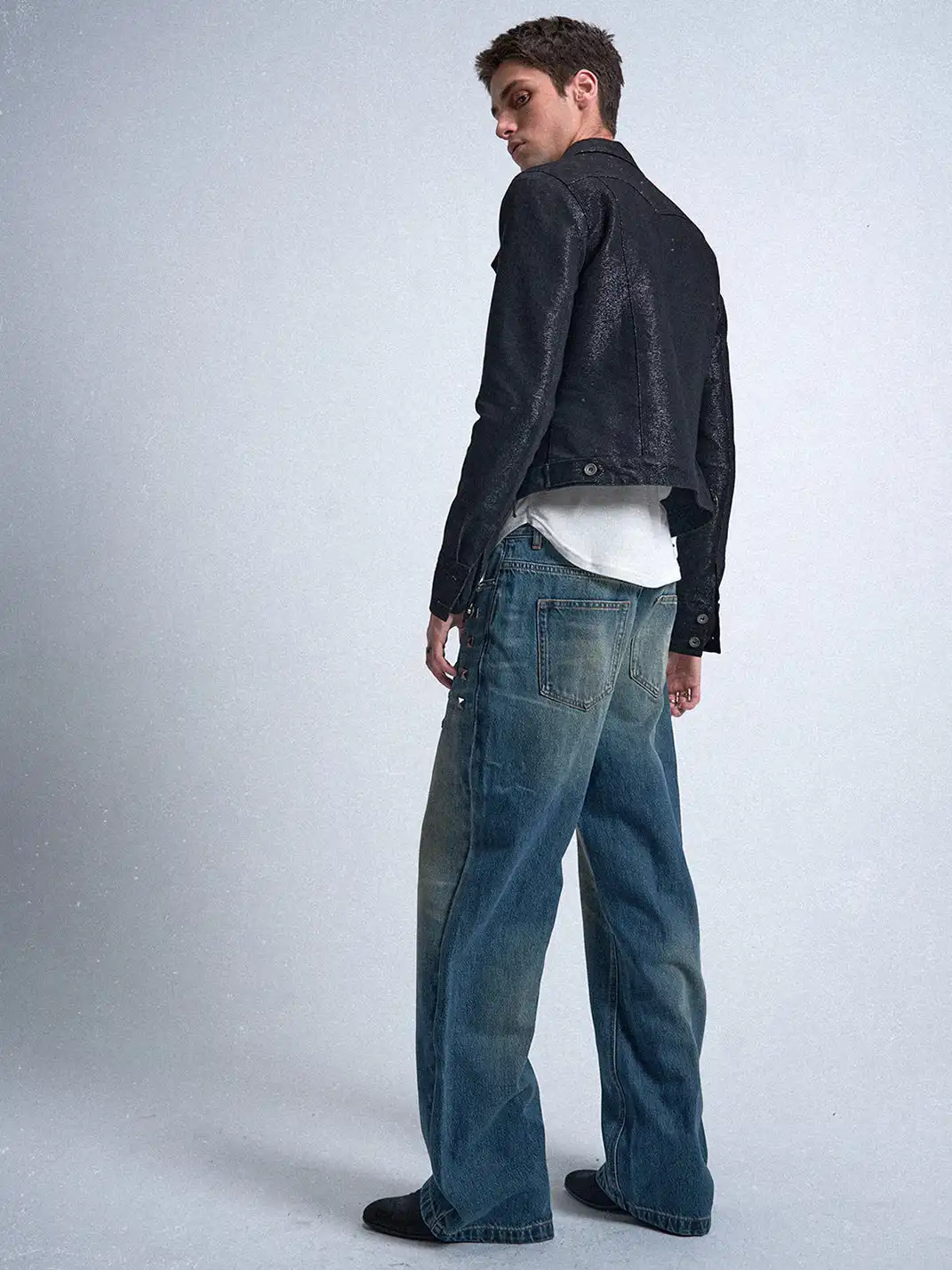 noEmosen | Straight-Leg Jeans With Square Studs