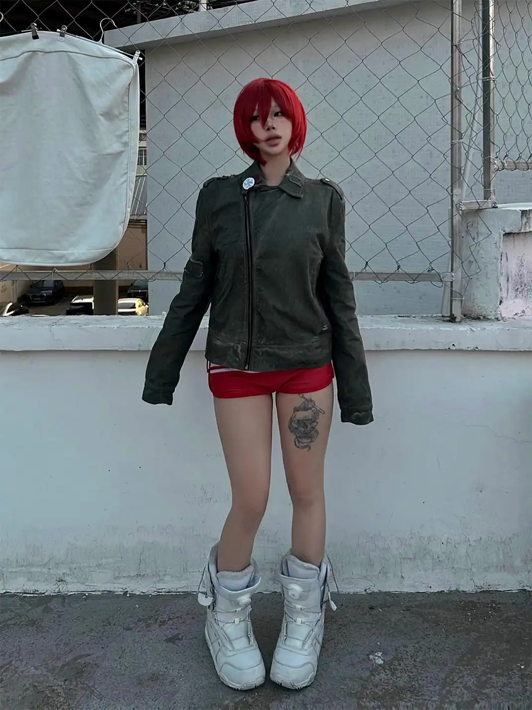 noEmosen | Badge Motorcycle Street Jacket