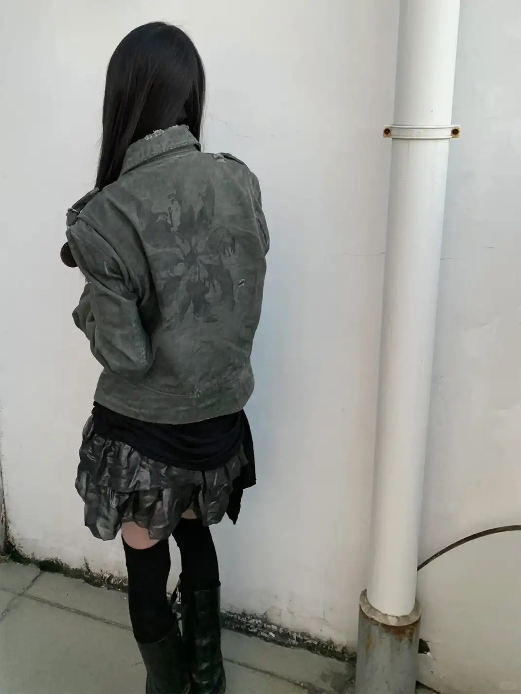 noEmosen | Badge Motorcycle Street Jacket