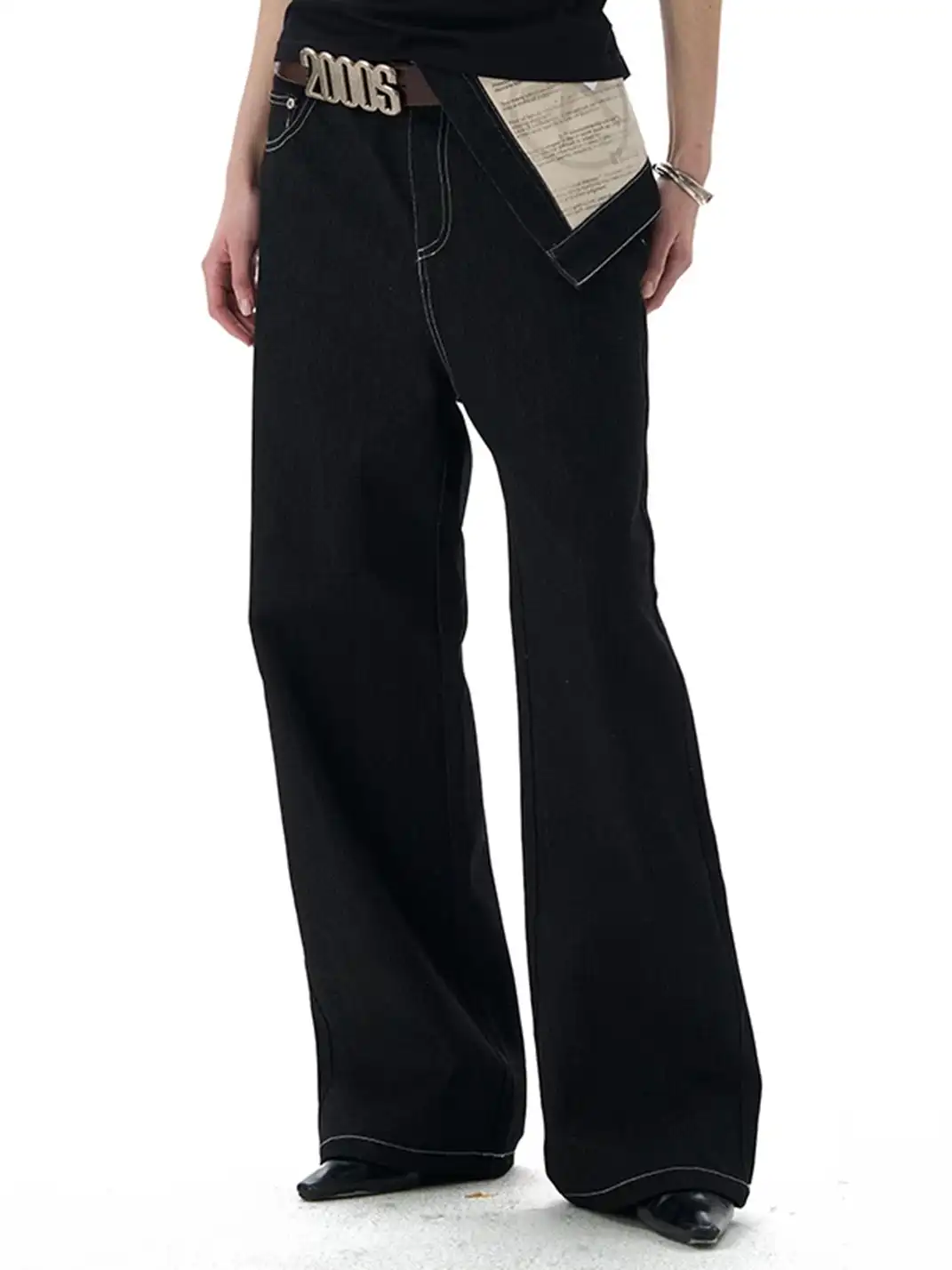 noEmosen | Printed Pocket 14oz Jeans