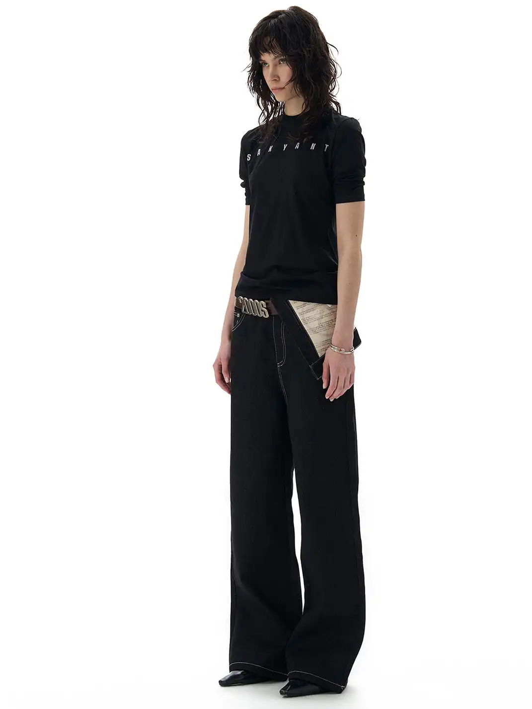 noEmosen | Printed Pocket 14oz Jeans