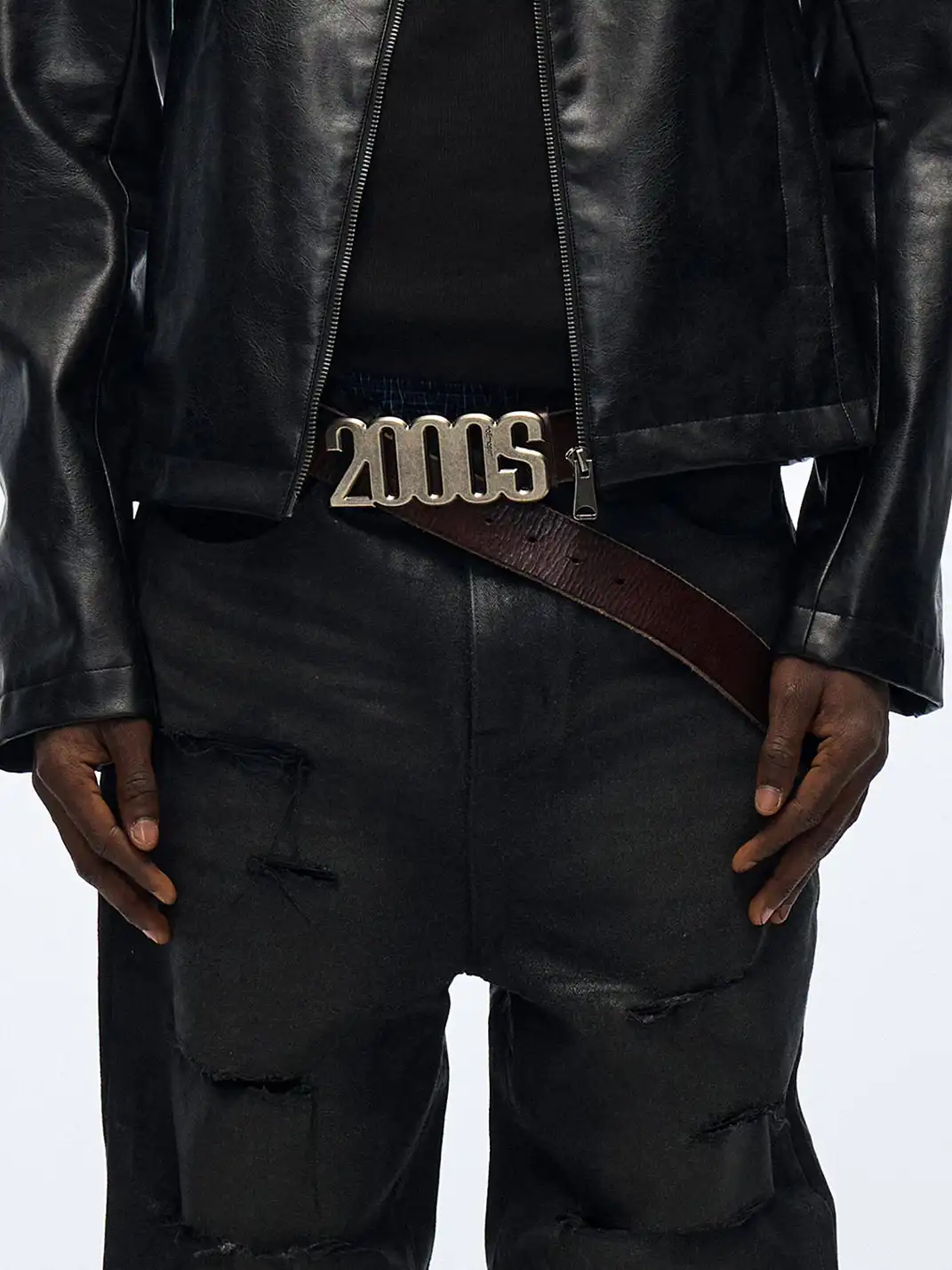 noEmosen | 2000S Top Grain Cowhide Leather Belt