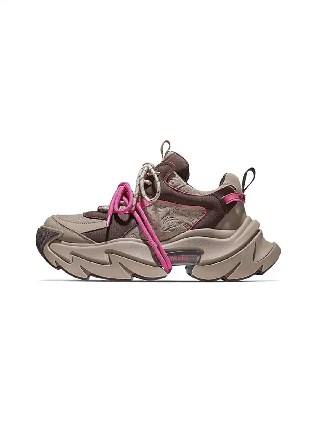 SALAXI | Letter Print Chunky Dad Sneakers For Men