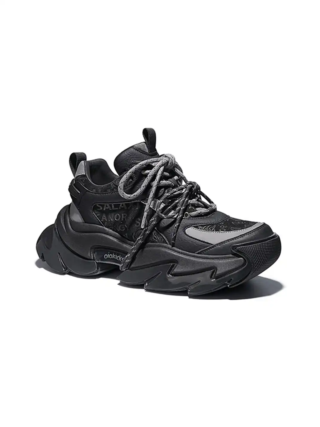 SALAXI | Letter Print Chunky Dad Sneakers For Men