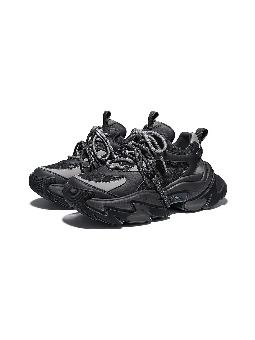 SALAXI | Letter Print Chunky Dad Sneakers For Women