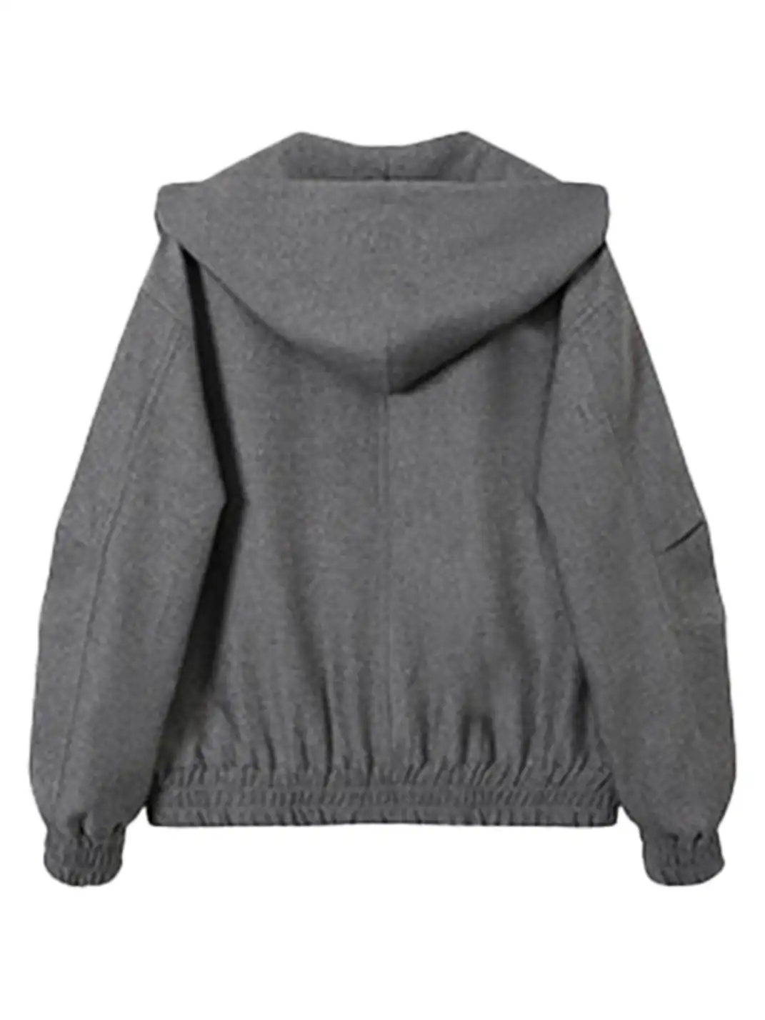 KREATE | Faux Two-Piece V-Neck Spliced Casual Jacket