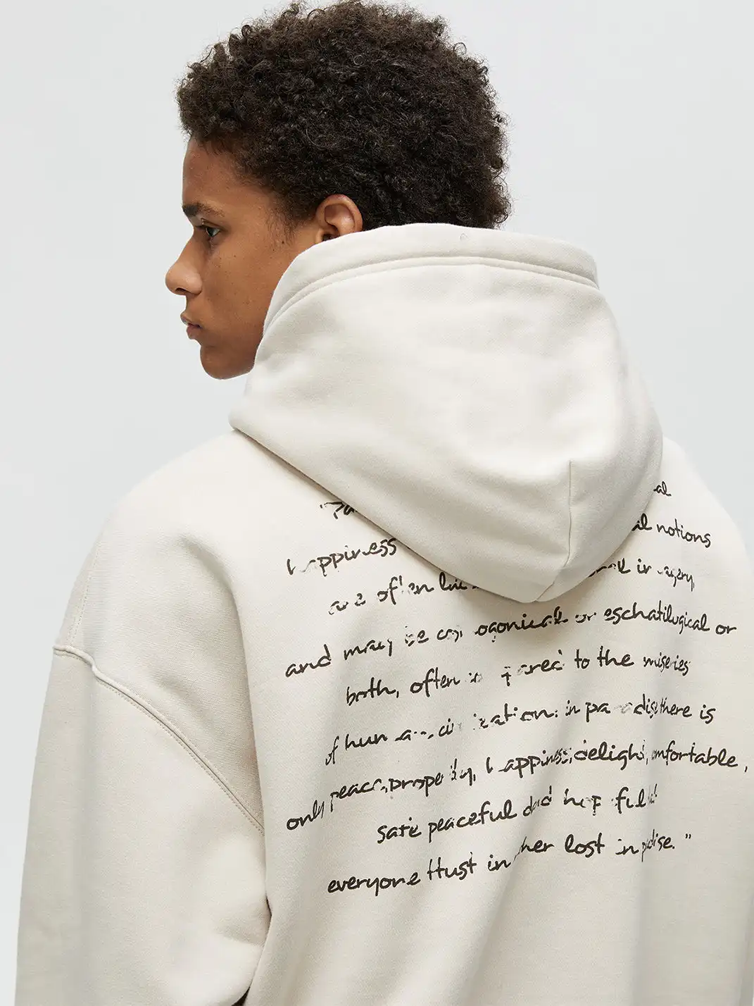 KREATE | Retro Print Pullover Hoodie