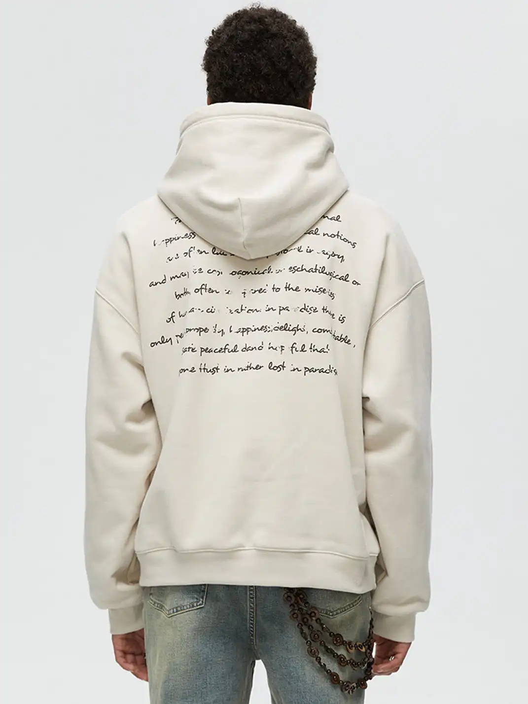 KREATE | Retro Print Pullover Hoodie