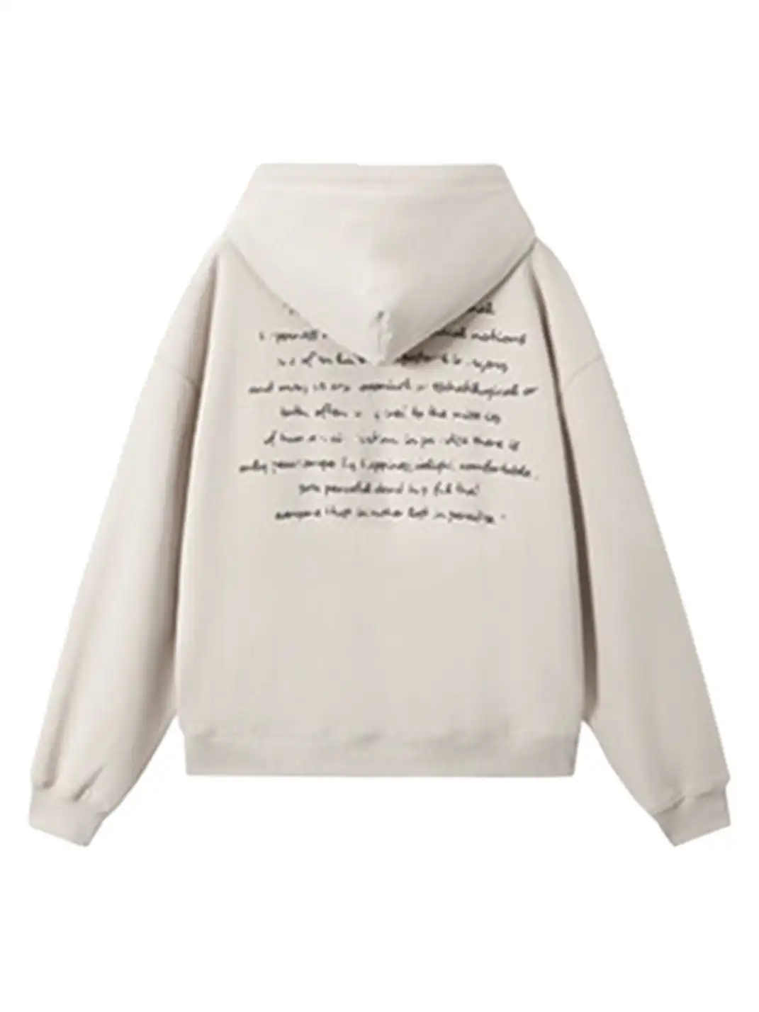 KREATE | Retro Print Pullover Hoodie