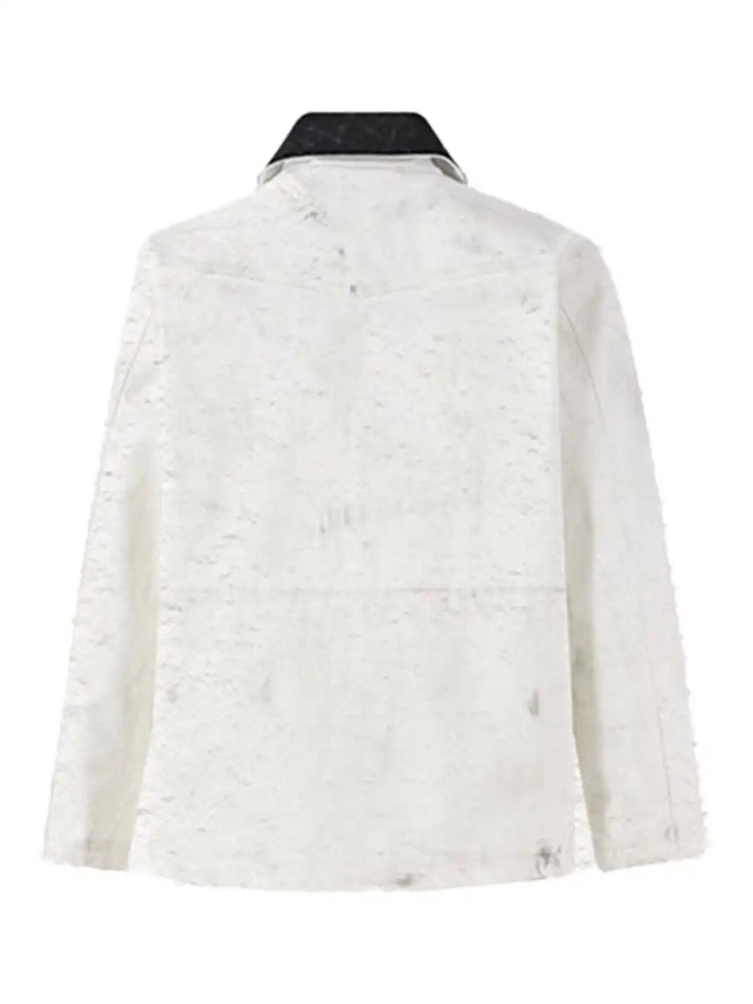 KREATE | Beaded Canvas Faux Snakeskin Jacket
