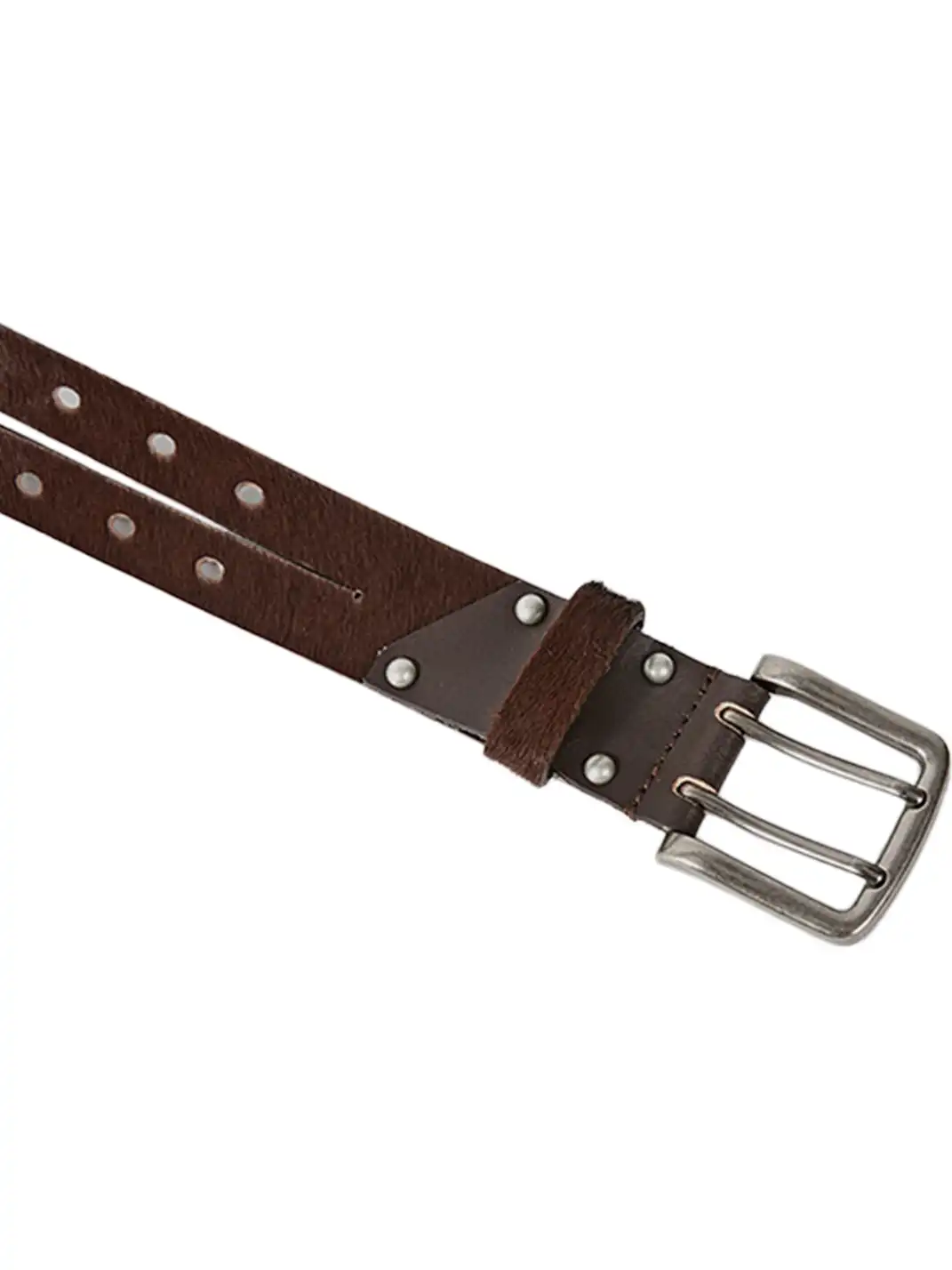 KREATE | Top-grain Cowhide Asymmetrical Genuine Leather Belt