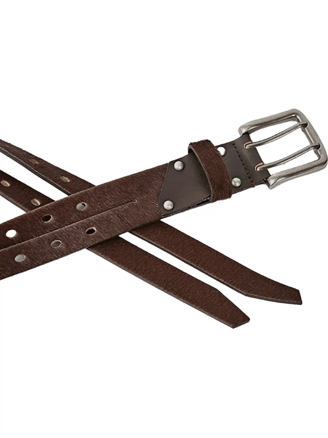 KREATE | Top-grain Cowhide Asymmetrical Genuine Leather Belt