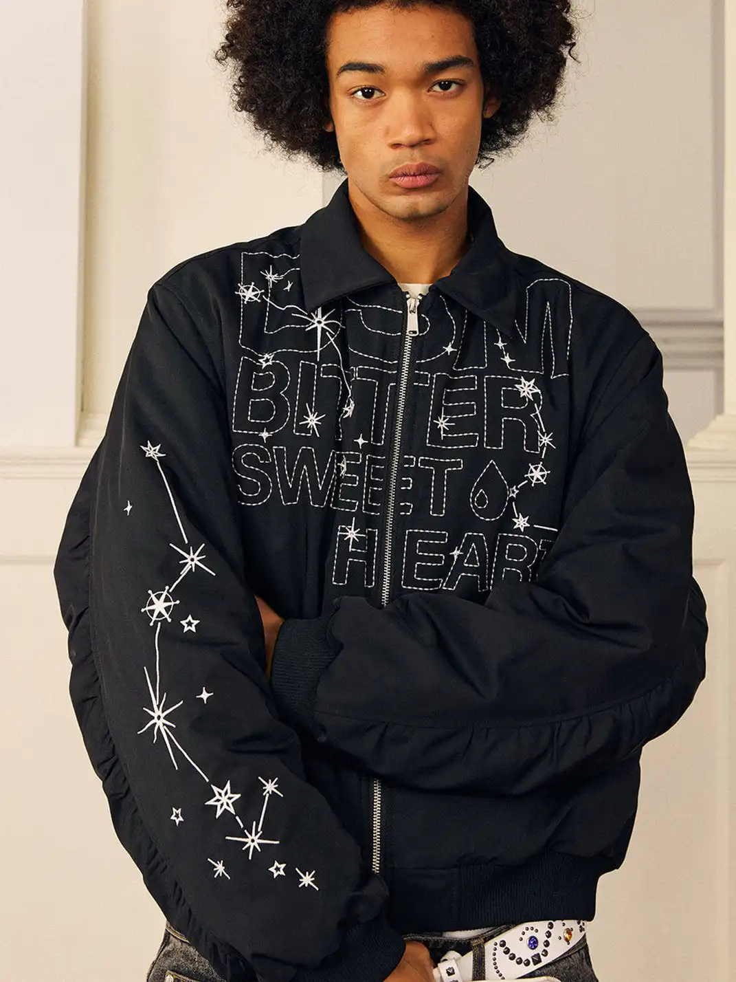 DONSMOKE | DSM Zodiac Embroidered Flight Jacket
