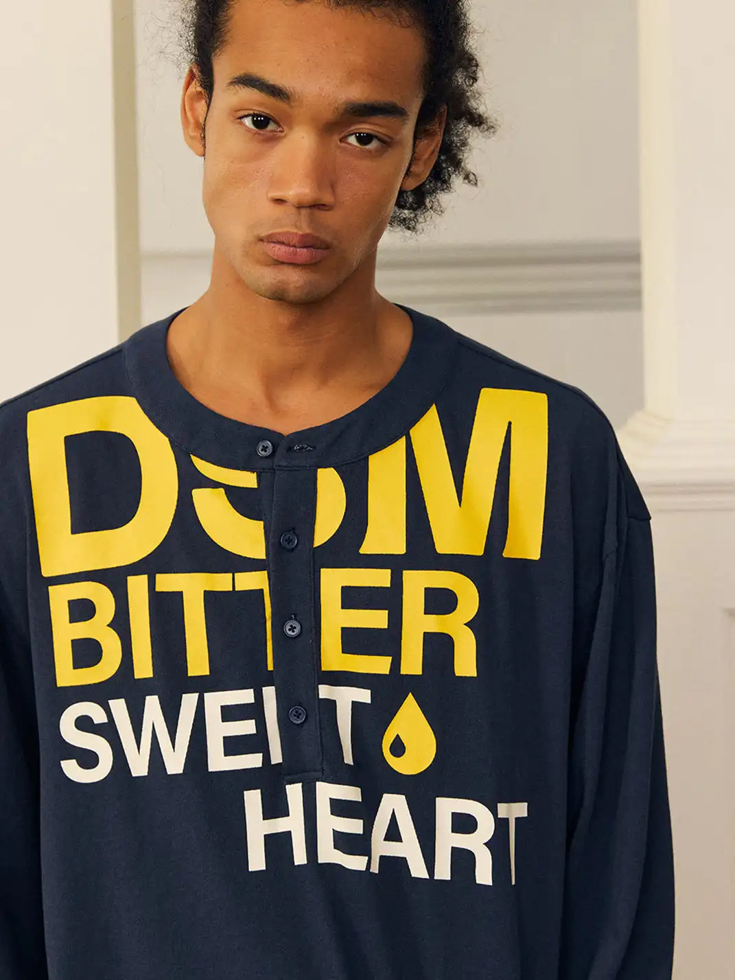 DONSMOKE | Suffering Sweetheart Letter Print Top