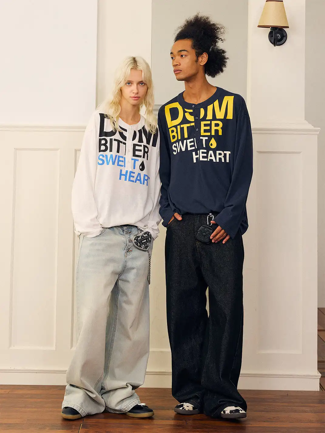 DONSMOKE | Suffering Sweetheart Letter Print Top