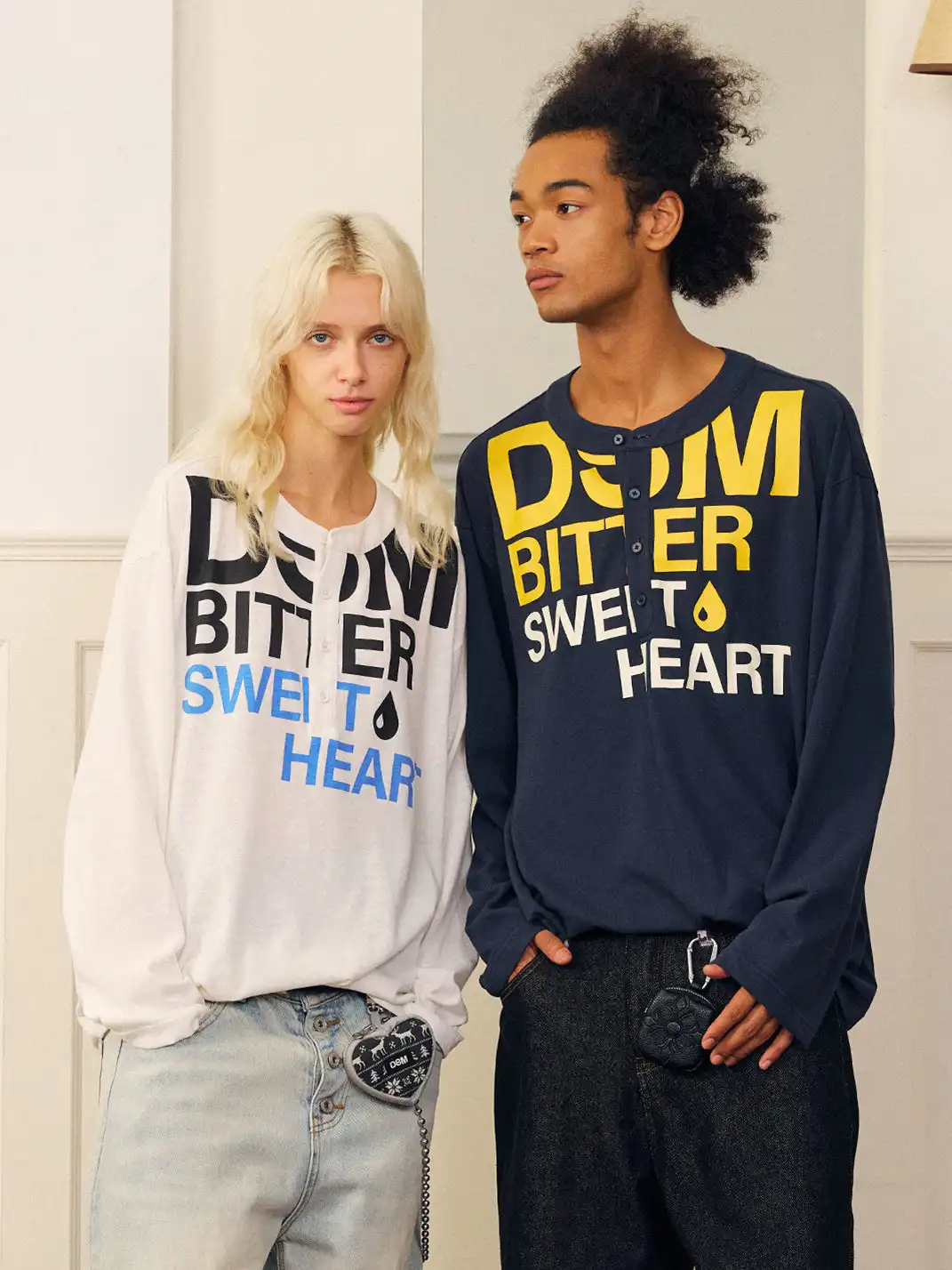 DONSMOKE | Suffering Sweetheart Letter Print Top
