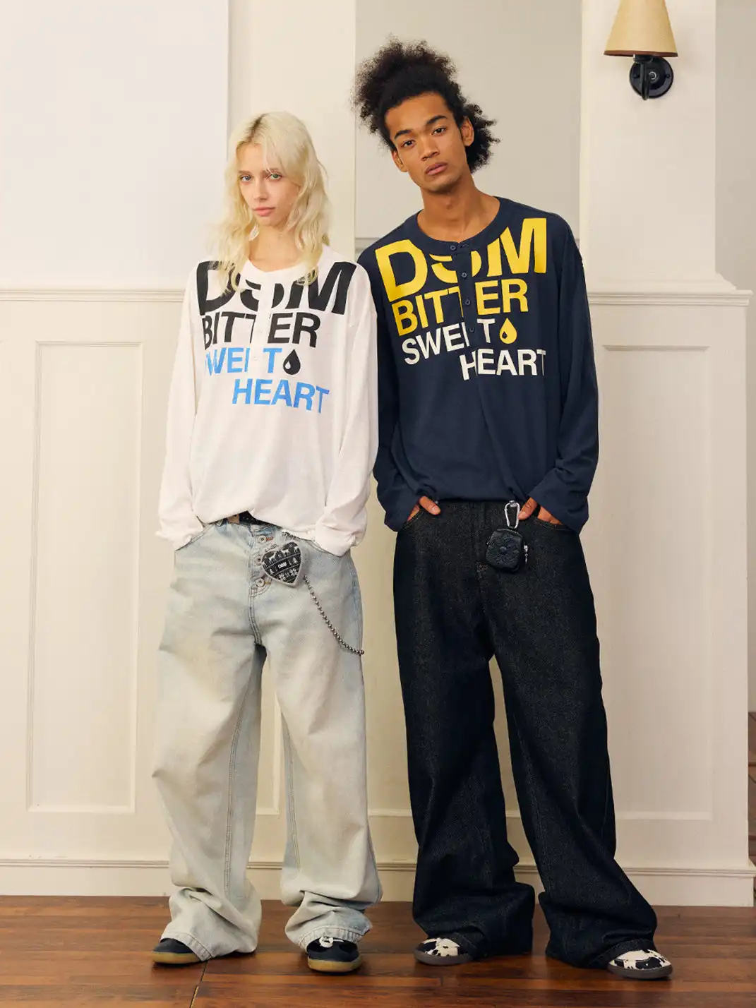 DONSMOKE | Suffering Sweetheart Letter Print Top