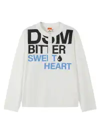 DONSMOKE | Suffering Sweetheart Letter Print Top