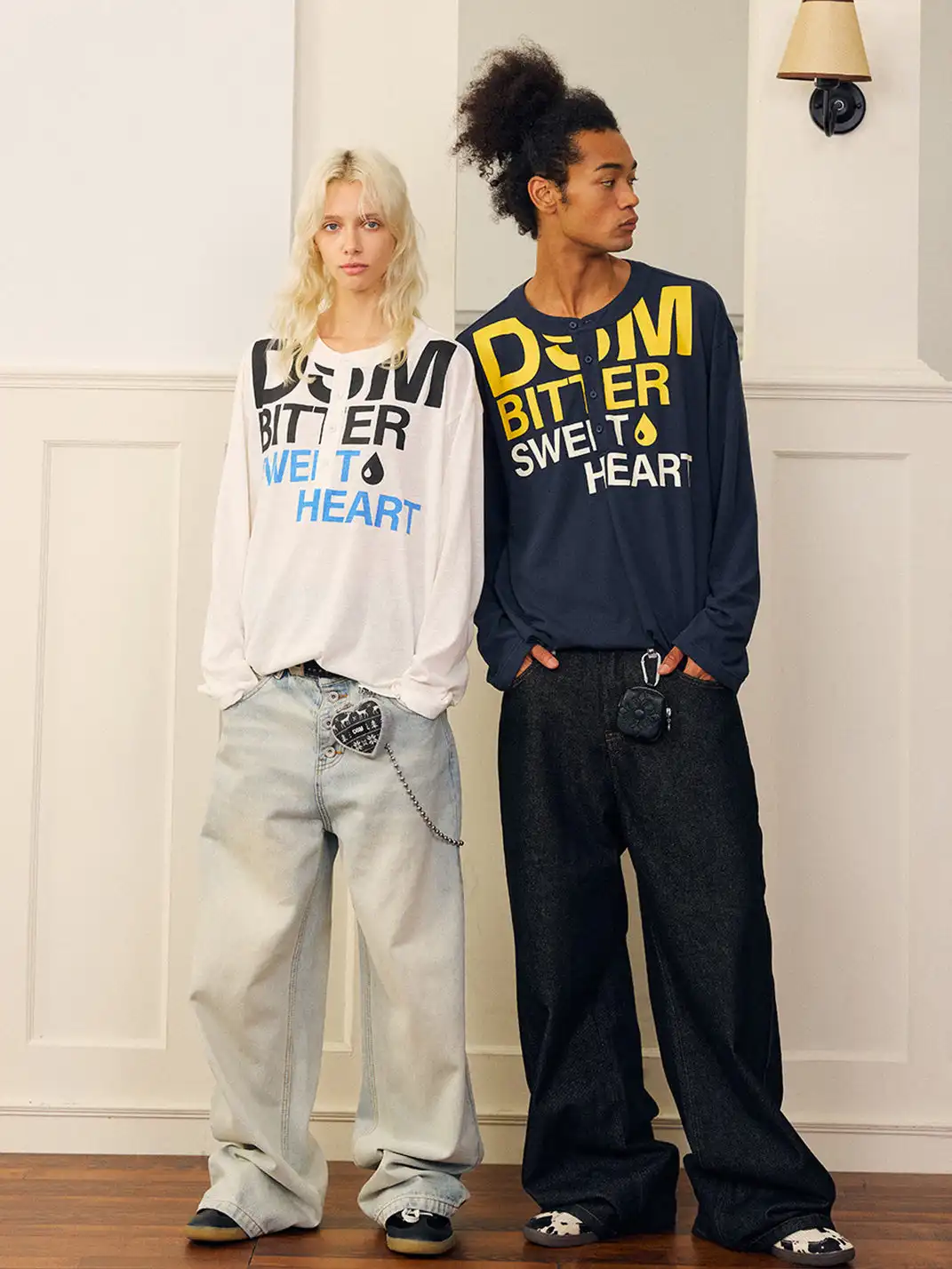 DONSMOKE | Suffering Sweetheart Letter Print Top