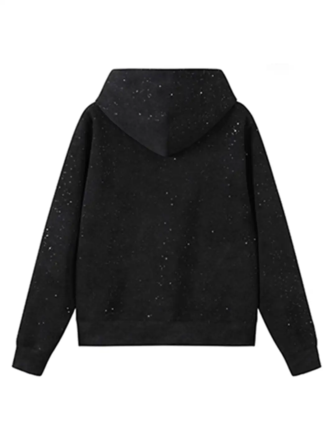 DONSMOKE | Star-Shaped Drop-Shoulder Sweatshirt