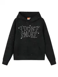 DONSMOKE | Star-Shaped Drop-Shoulder Sweatshirt