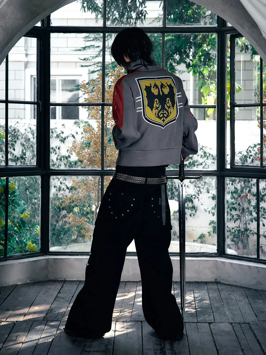 PAIKI | Studded Work Pants