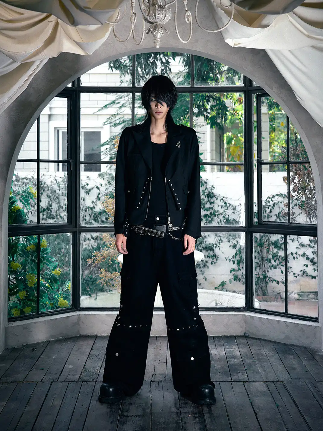 PAIKI | Studded Work Pants