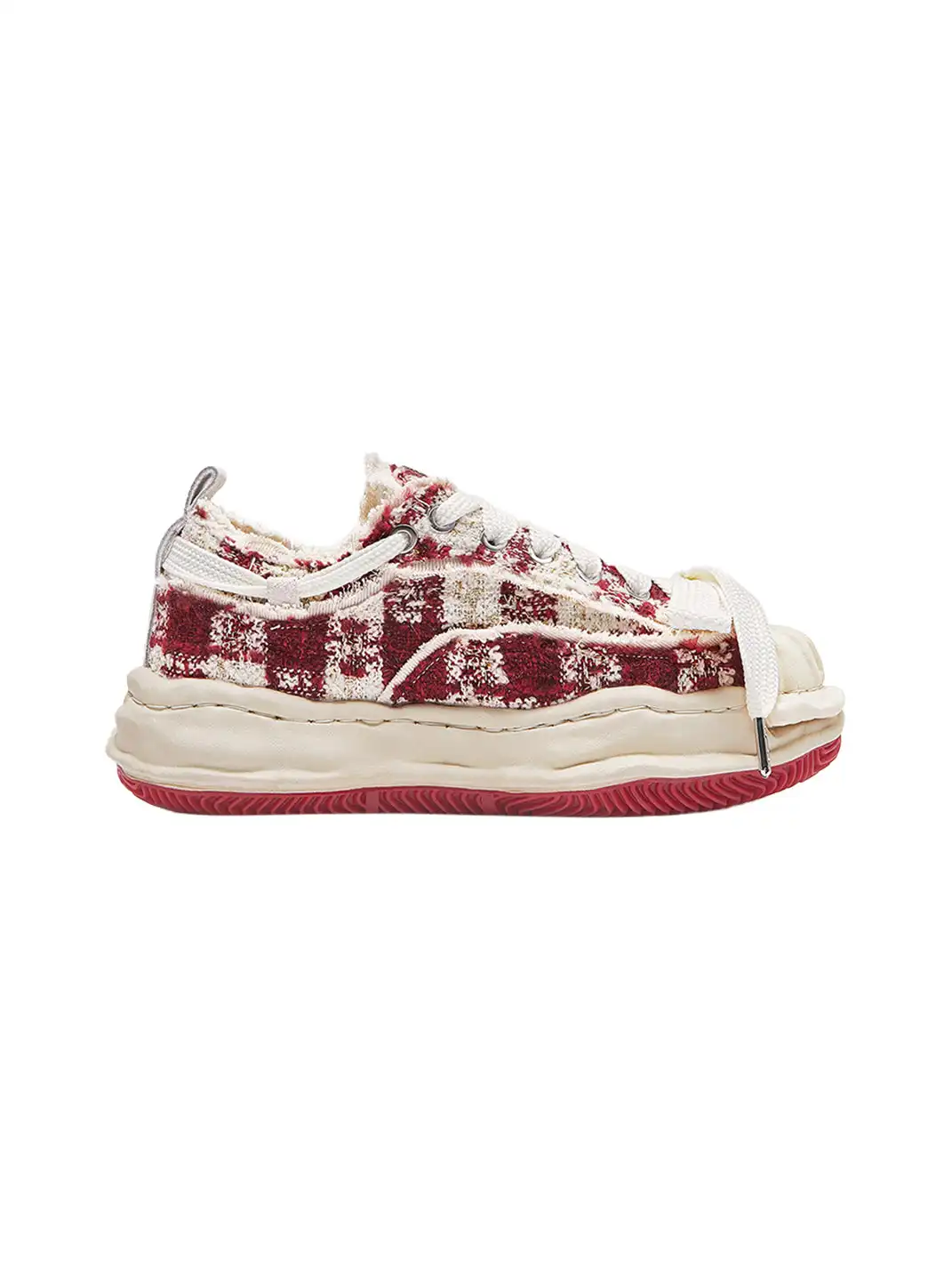 MQMS | Dissolved Streamline Shoe Sole Plate Shoes-Red