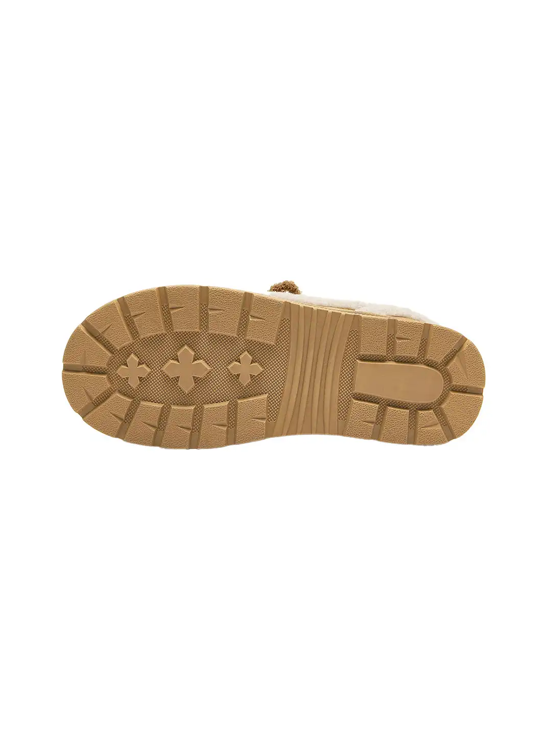 MQMS | Faux Fur Lined Platform Snow Boots-Brown