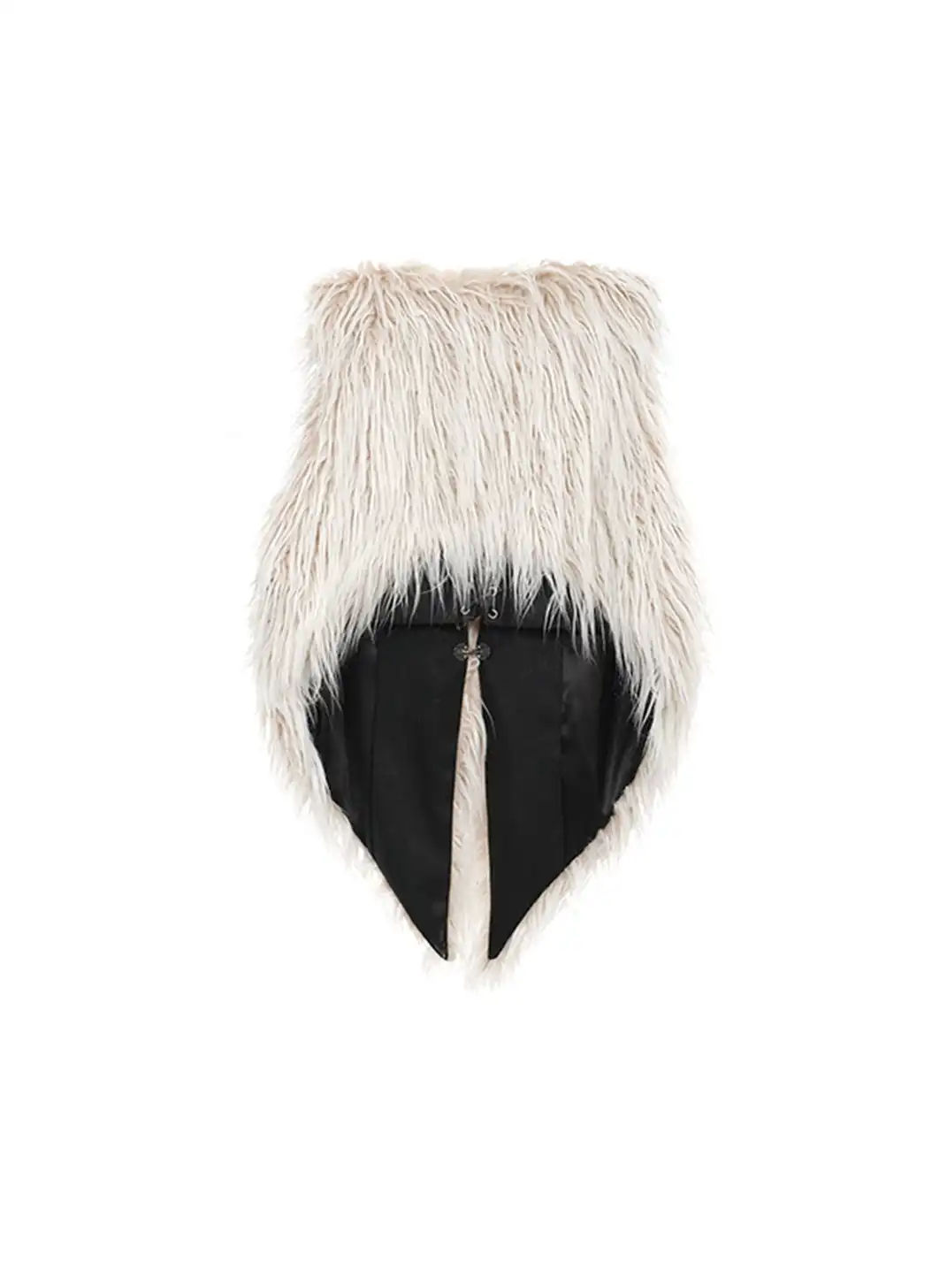 FULLTIDE | Gradient Irregular Fur Vest