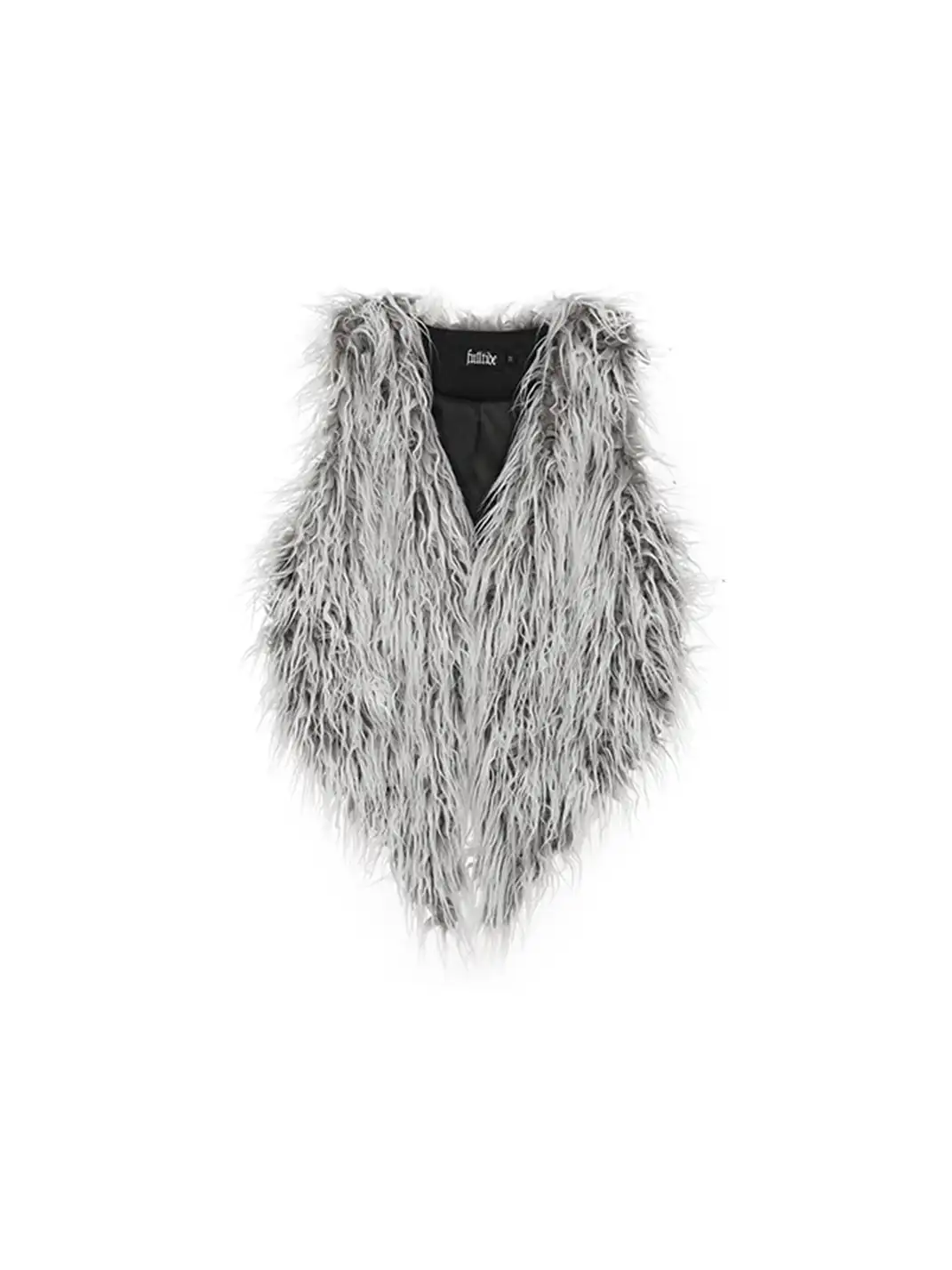 FULLTIDE | Gradient Irregular Fur Vest