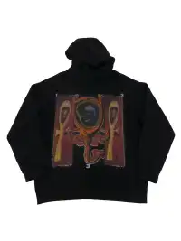 Embryo | Cross-Print Hooded Sweatshirt