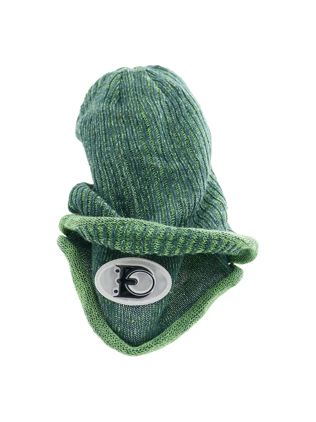 Embryo | Green Double-Layered Knitted Hat