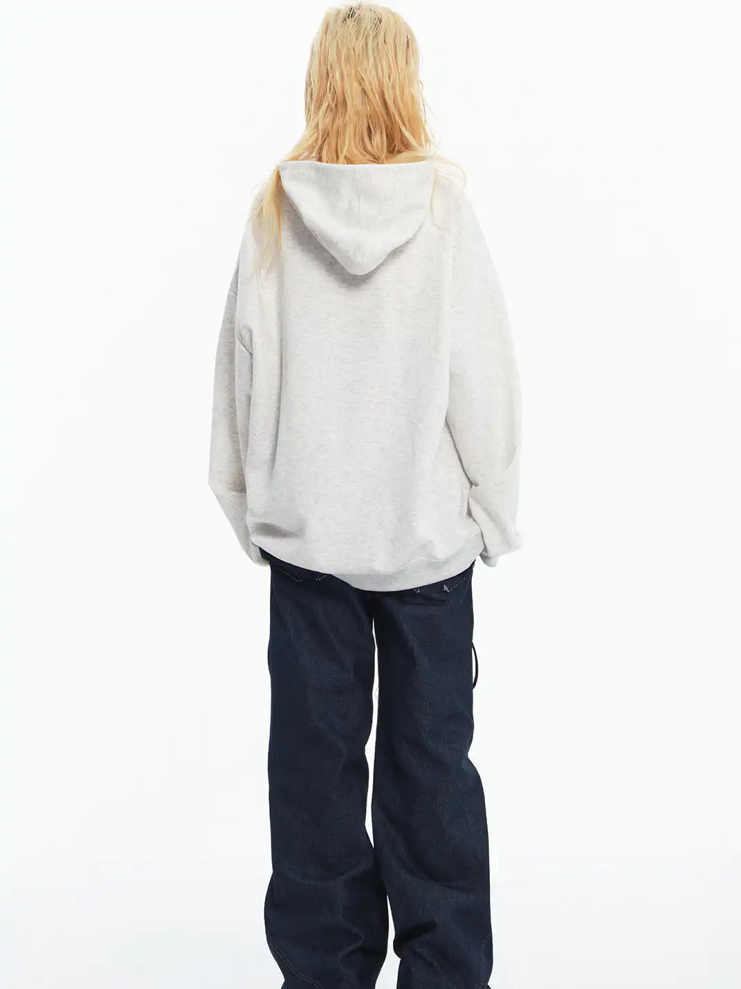 Embryo | Star Print Portrait Hooded Sweatshirt