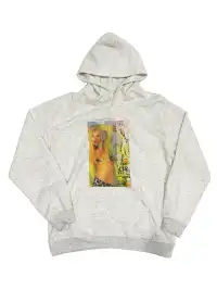Embryo | Star Print Portrait Hooded Sweatshirt