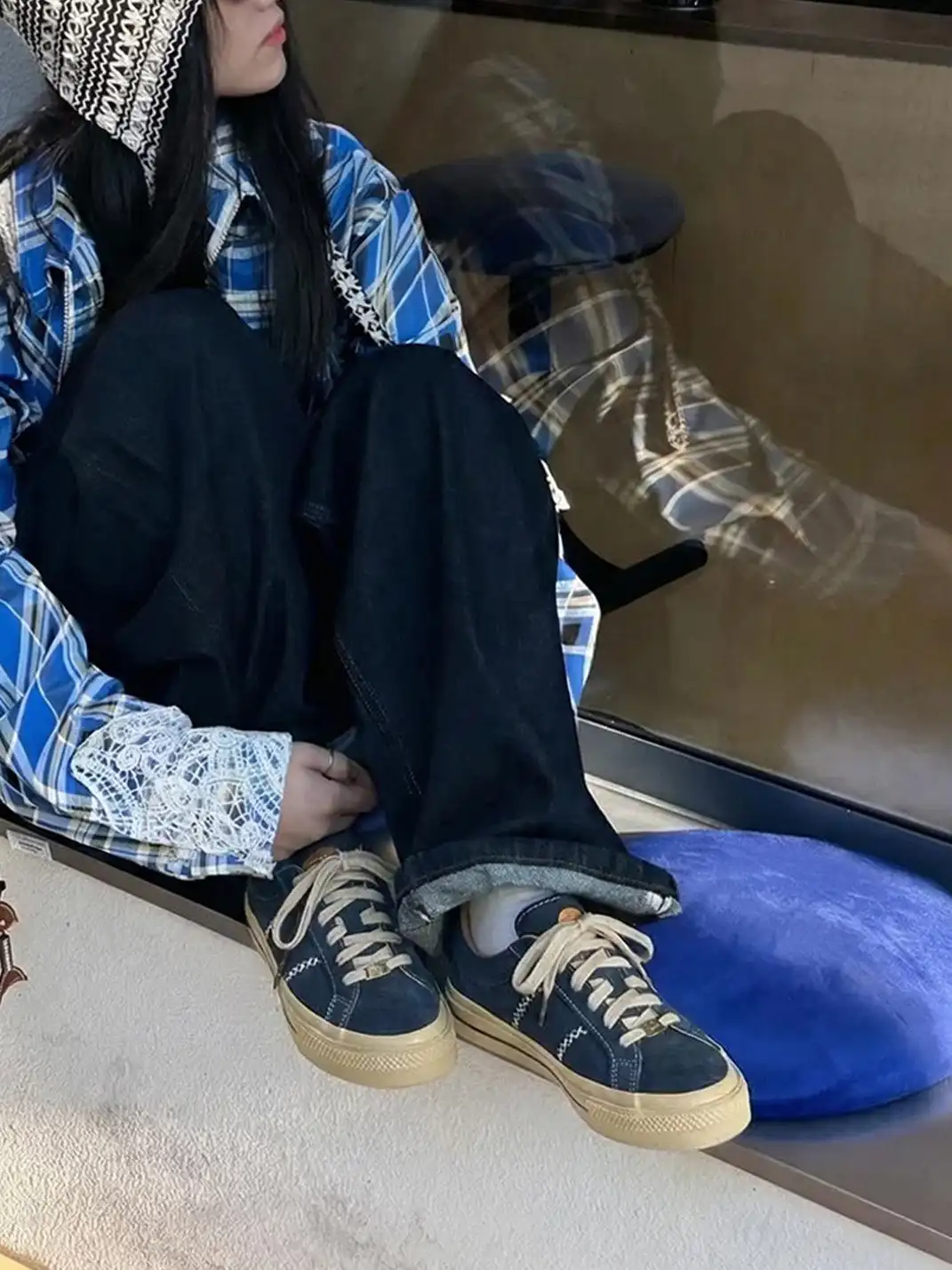 PIPG | Suede Platform Vulcanized Shoes