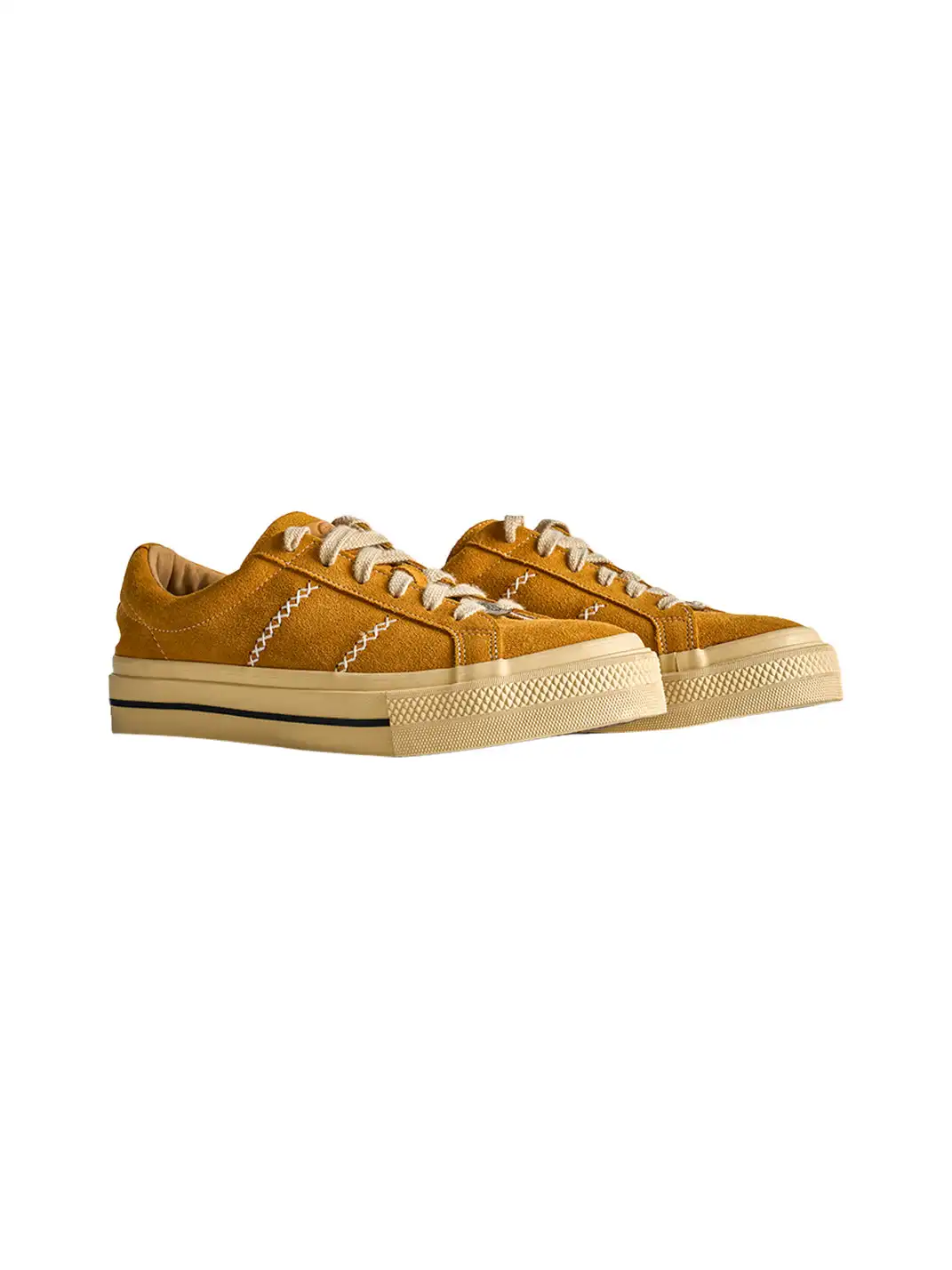 PIPG | Suede Platform Vulcanized Shoes