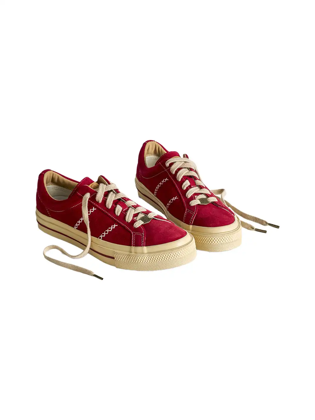 PIPG | Suede Platform Vulcanized Shoes