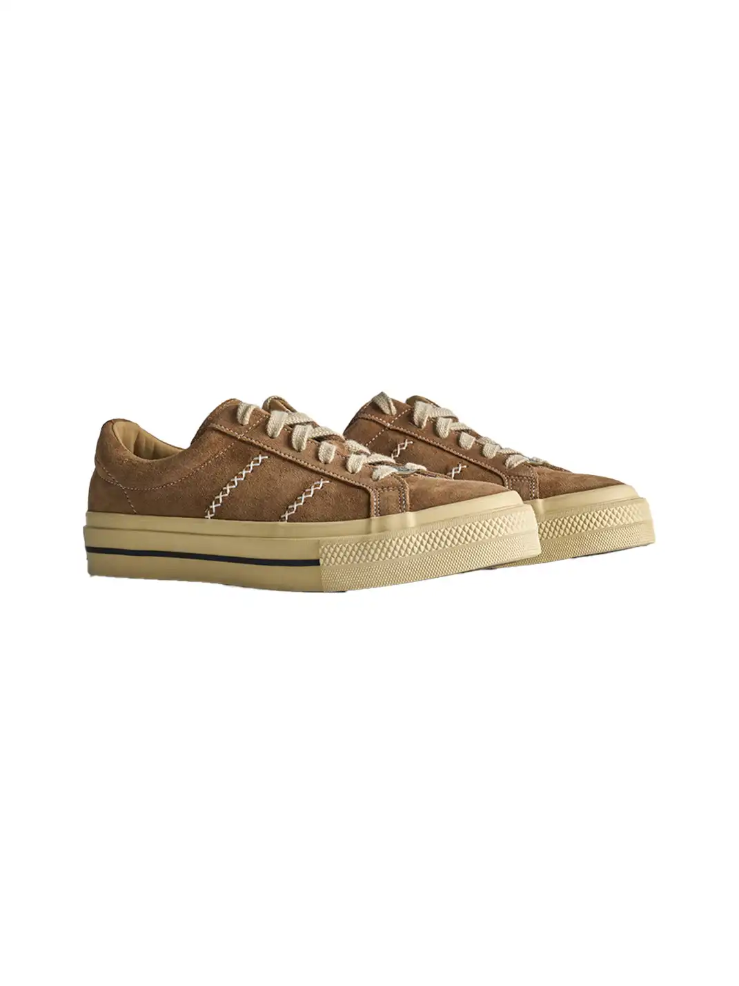 PIPG | Suede Platform Vulcanized Shoes
